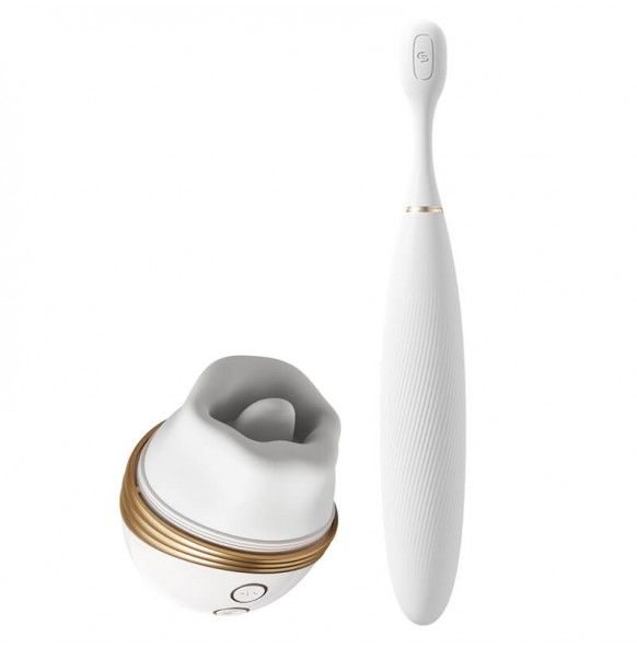 MizzZee - LunaKiss Pulse Suction Tongue Vibrator (Smart APP Model - Chargeable) MizzZee - LunaKiss Pulse Suction Tongue Vibrator (Smart APP Model - Chargeable)